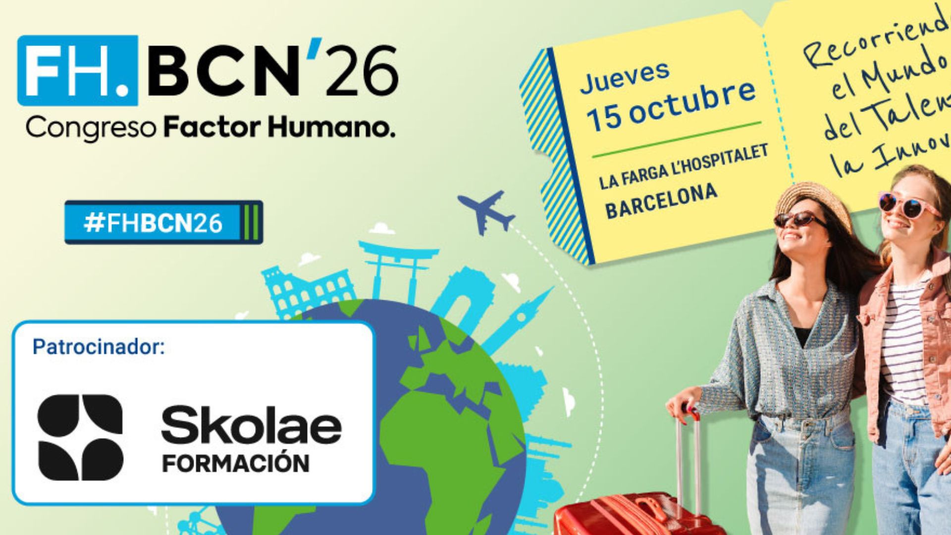 SKOLAE Formación en el Congreso Factor Humano Barcelona 2026